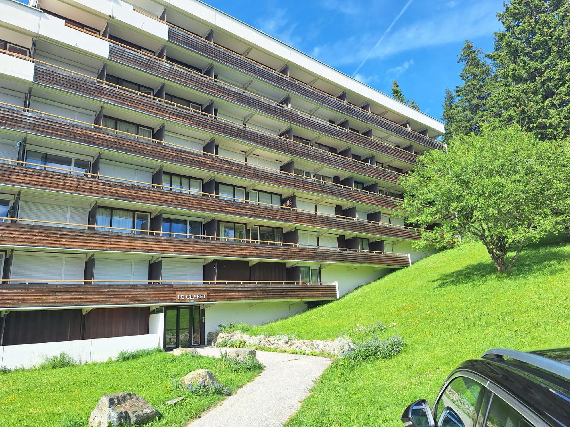 Le Flocon-Studio Cabine-Balcon 4-6 Pers A 100M Des Pistes Chamrousse Ngoại thất bức ảnh